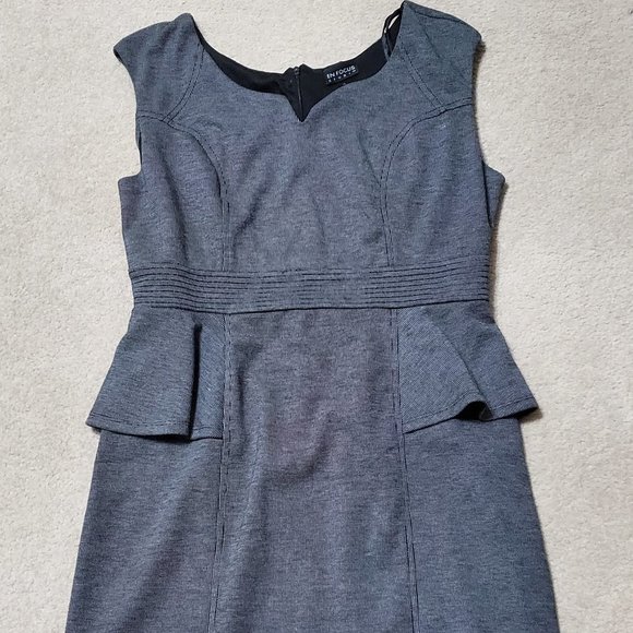 Grey - Size 12 En Focus Studio Dress - Picture 1 of 1